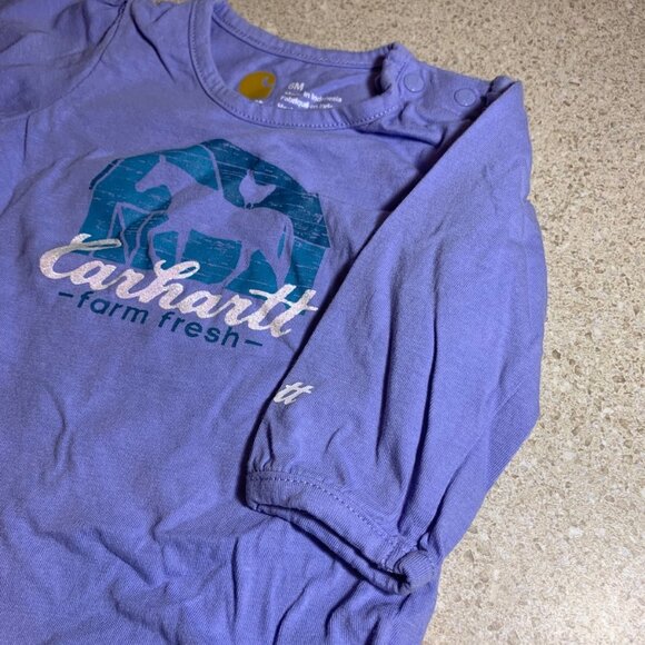 Purple Carhartt Horse Onesie - Picture 3 of 6